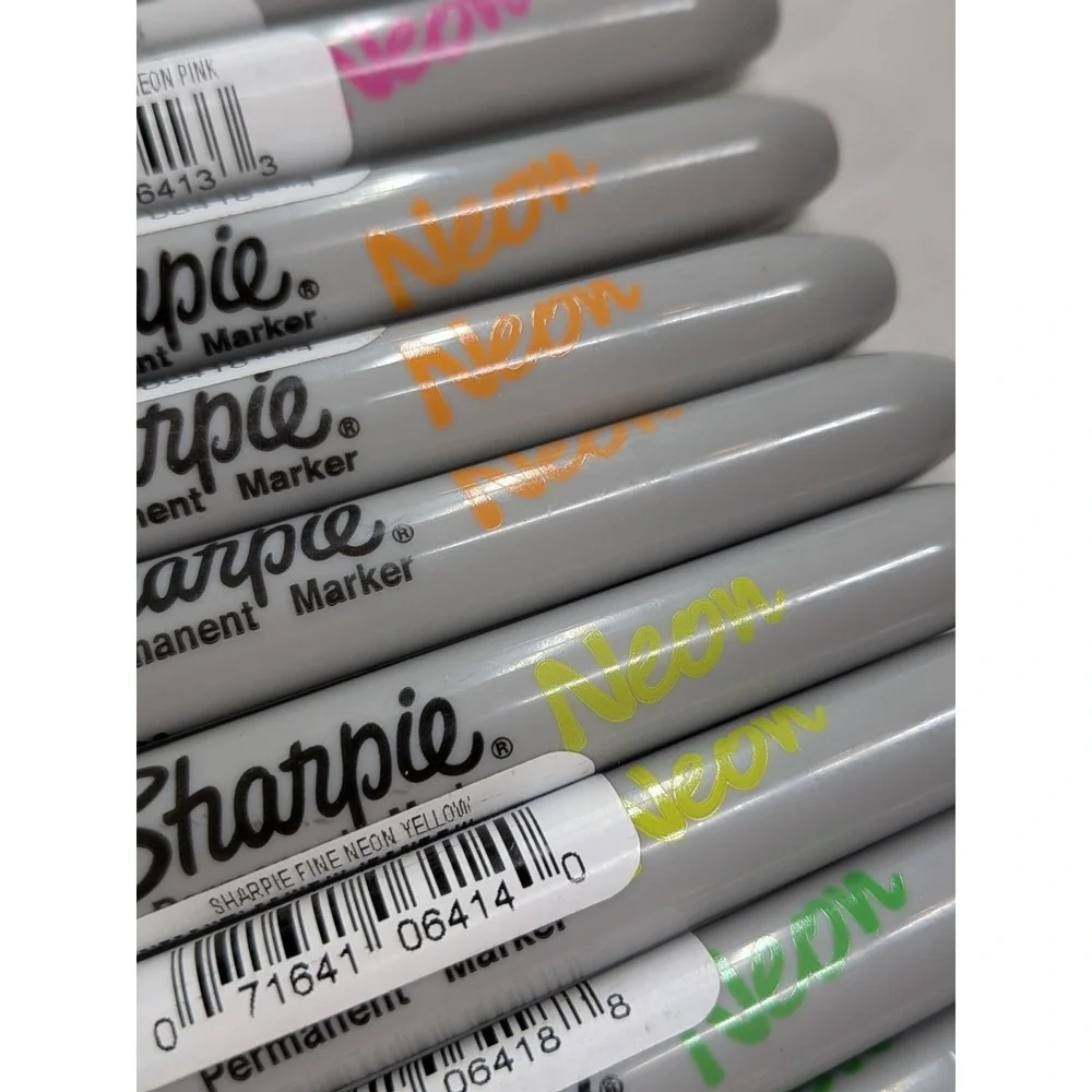 HUGE TESTED SHARPIE LOT🌈Permanent Marker Ultra&Fine Point Metallics Neon Pastel